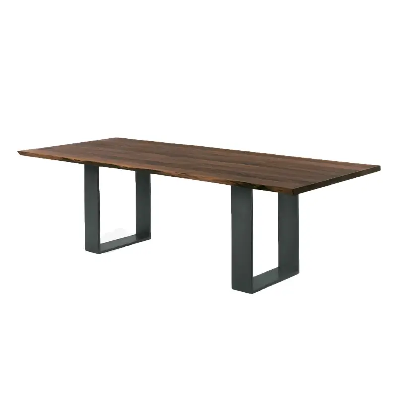 Table NEWTON NATURAL SIDES Noyer / noirRIVA 1920 Vente Directe