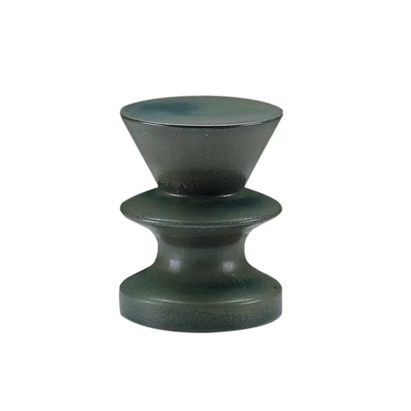 Authentique Tabouret ZEUS Bleu-brunZANOTTA