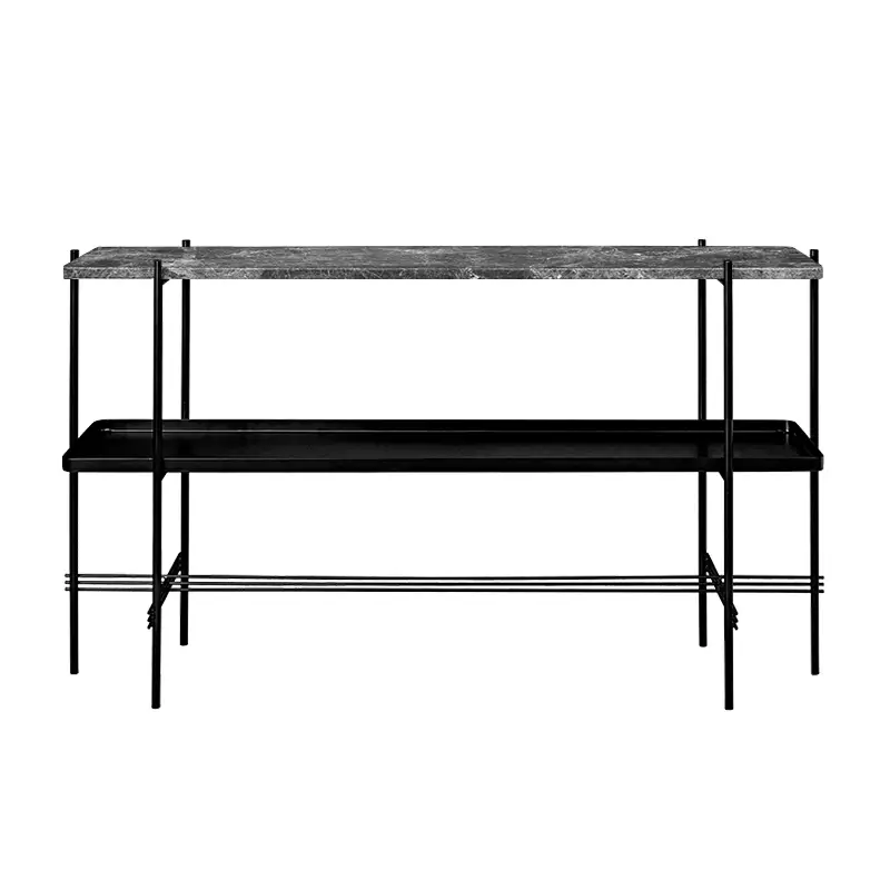 Solde Console TS H 72 avec plateau Marbre Emperador grisGUBI