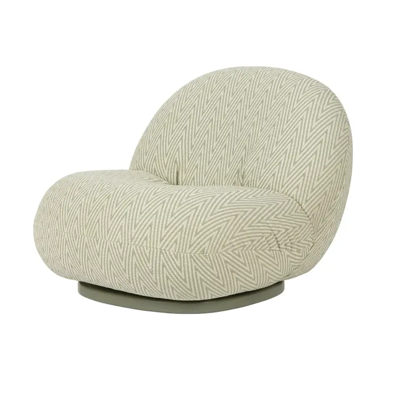 Outdoor Lounge Chair PACHA OUTDOOR swivel armchair Chevron Outdoor 008GUBI Paiement Sécurisé
