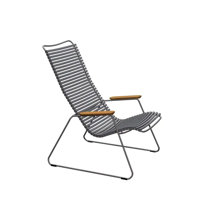 Nouvel Arrivage Outdoor Lounge Chair CLICK armchair Dark greyHOUE
