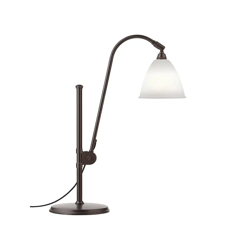 Table Lamp BESTLITE BL1 Black brass/ porcelainGUBI Commander Maintenant