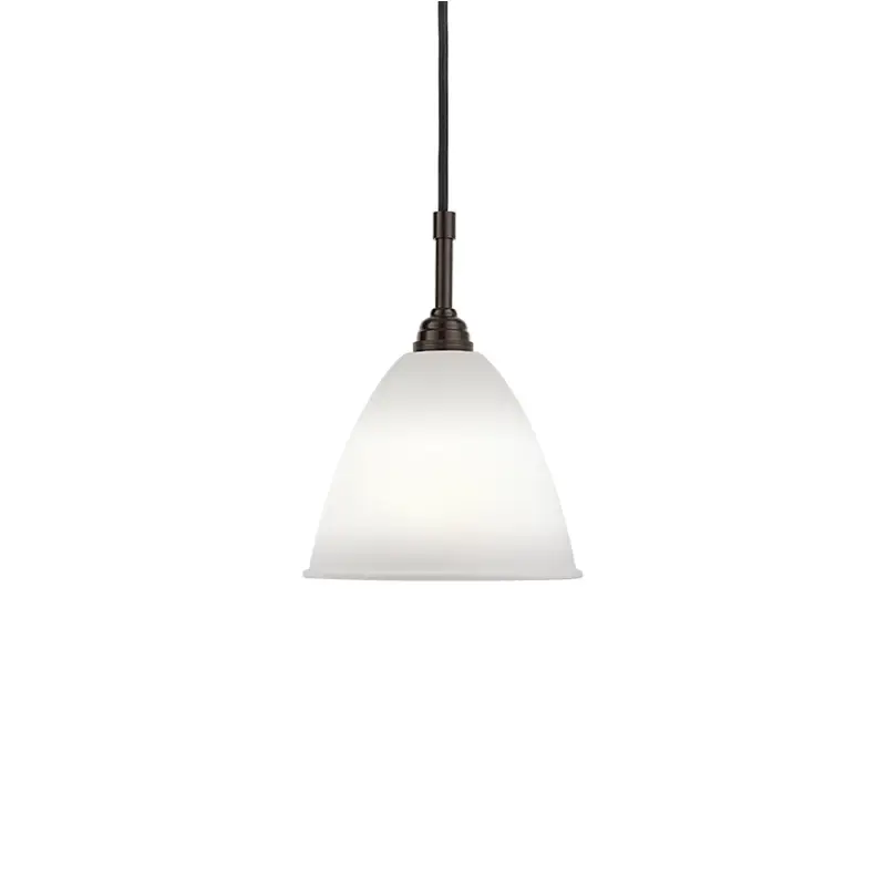 Solde Pendant Light BESTLITE BL9 S Ø16 Black brass/ porcelainGUBI