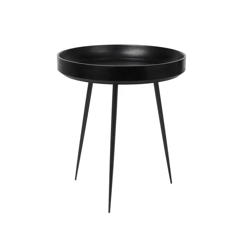 Commander Maintenant Table d'appoint guéridon BOWL Medium NoirMATER