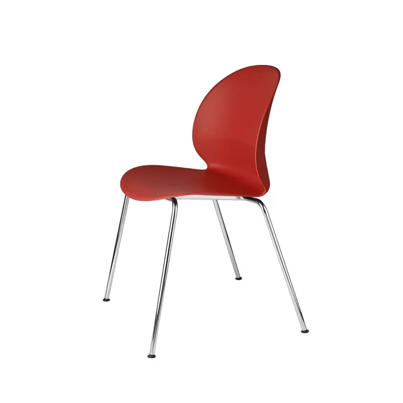 Chaise N02 RECYCLE 4 pieds Rouge foncéFRITZ HANSEN Jusqu'à Épuisement Des Stocks