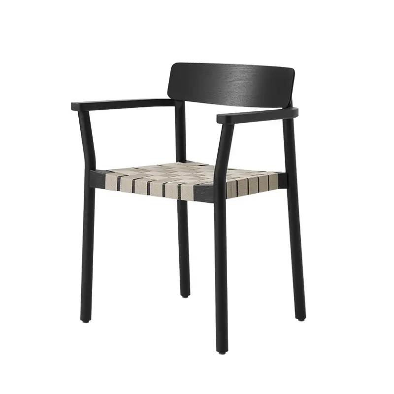 Chaise BETTY TK9 Noir/naturelAND TRADITION Affaire À Saisir