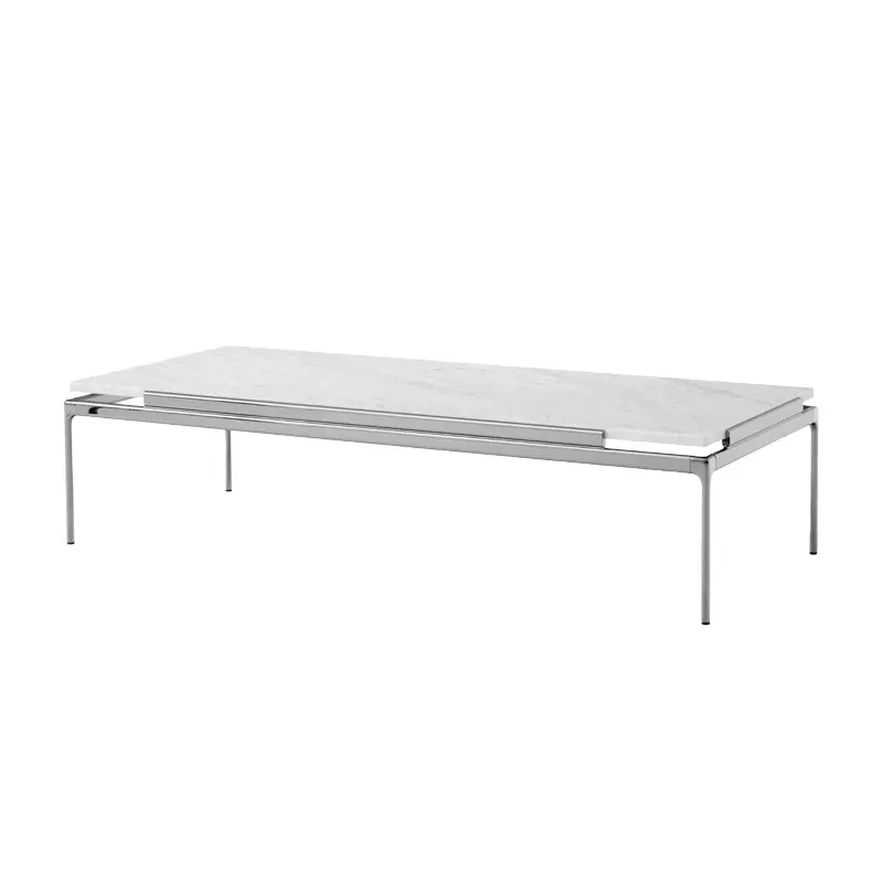 Petit Prix Table basse SETT LN12 Marbre CarrareAND TRADITION