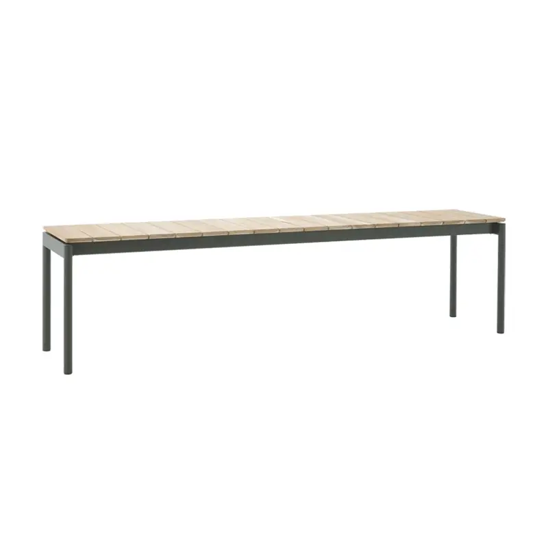 Outdoor Bench Bench VILLE AV28 Bronze greenAND TRADITION Prix Choc