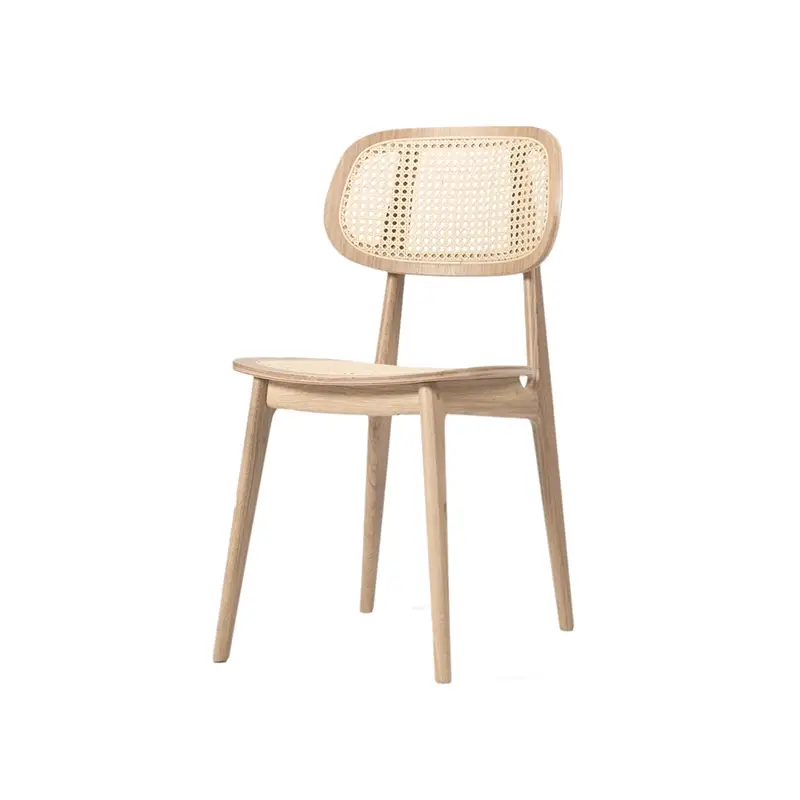 Dining Chair TITUS caned seat Natural oakVINCENT SHEPPARD Meilleur Prix
