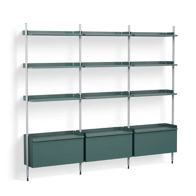 Paiement Sécurisé Etagère PIER SYSTEM 133 Bleu/ aluminiumHAY