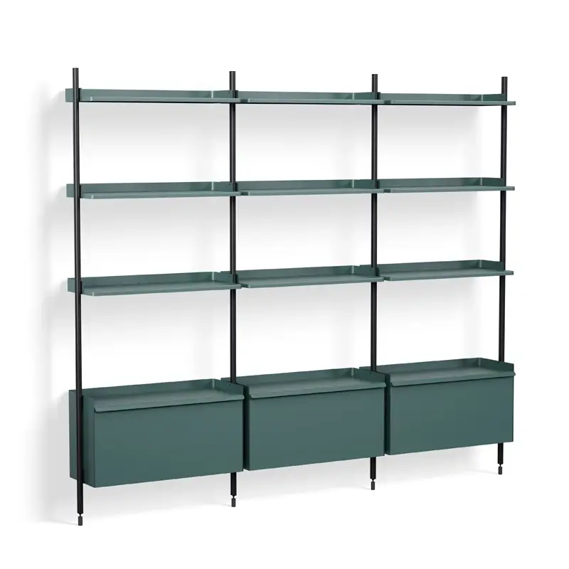 Shelving PIER SYSTEM 133 Blue/ blackHAY Quantité Limitée