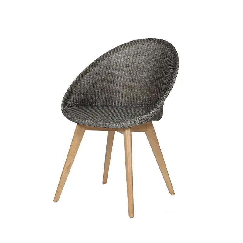 Offre Du Jour Dining Chair JACK Oak base Quartz greyVINCENT SHEPPARD