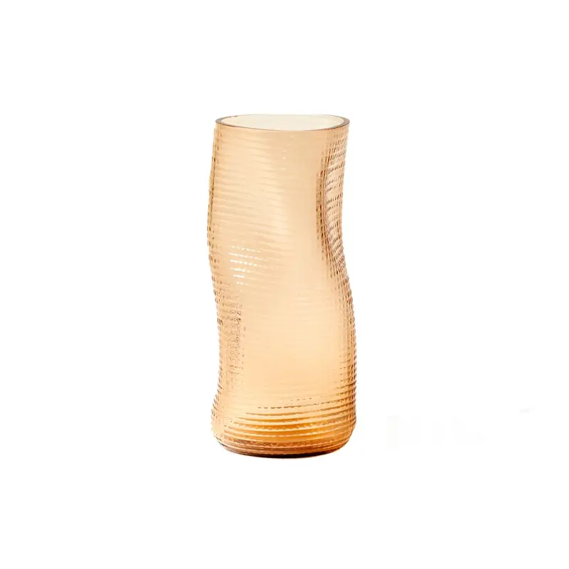 Vase Vase CORAL H 34 Rose transparentCASSINA Jusqu'à Épuisement Des Stocks