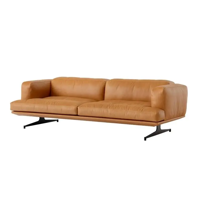 Sofa INLAND AV23 leather Cognac leatherAND TRADITION Remise