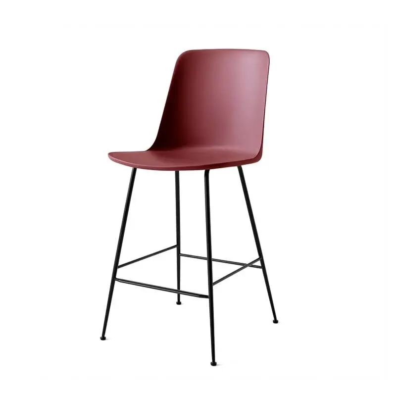 Tabouret haut RELY HW91 Marron rougeAND TRADITION Dernière Chance
