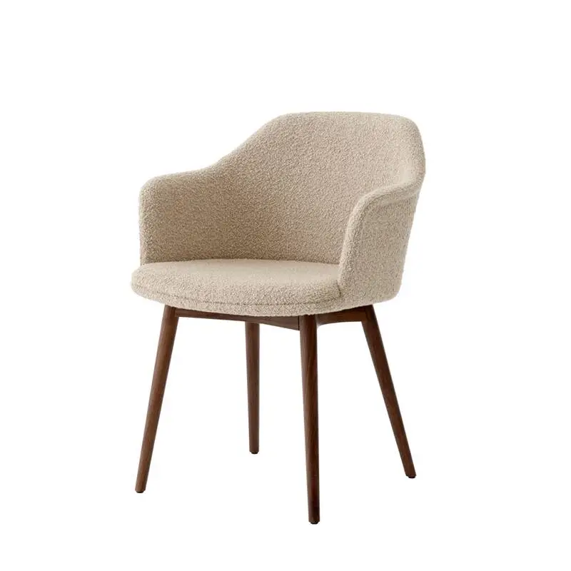 Dining Chair RELY HW79 Karakorum 003/ walnutAND TRADITION Certifié