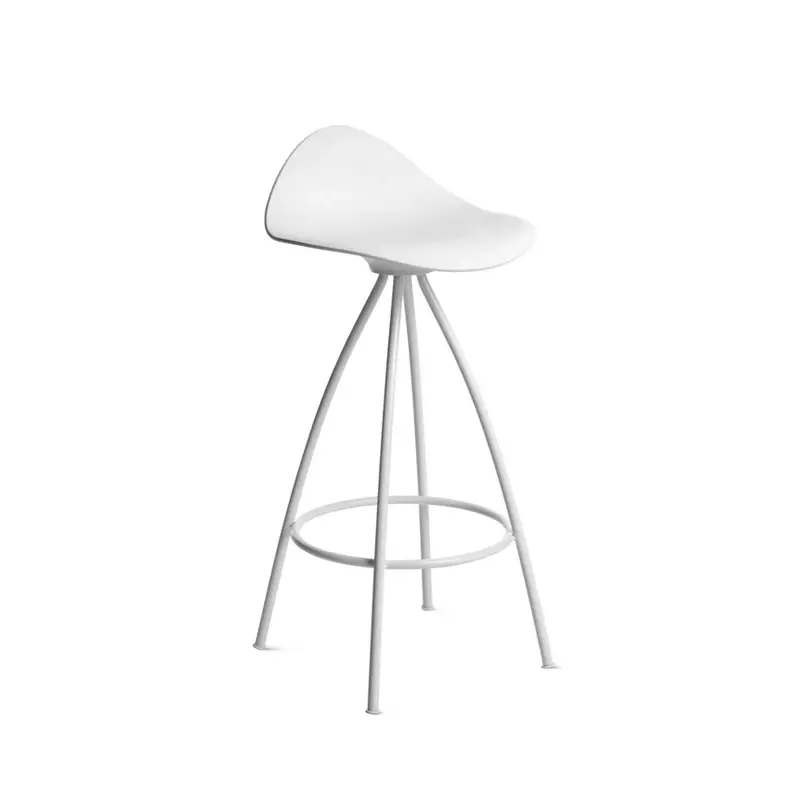 Seulement Aujourd'hui Bar Stool ONDA white base WhiteSTUA