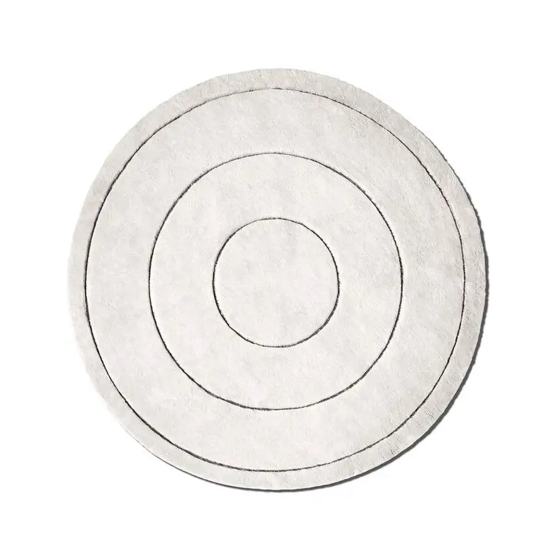 Rug Carpet SAHARA DROP Ø 250 Ice greyCASSINA Dernier Modèle