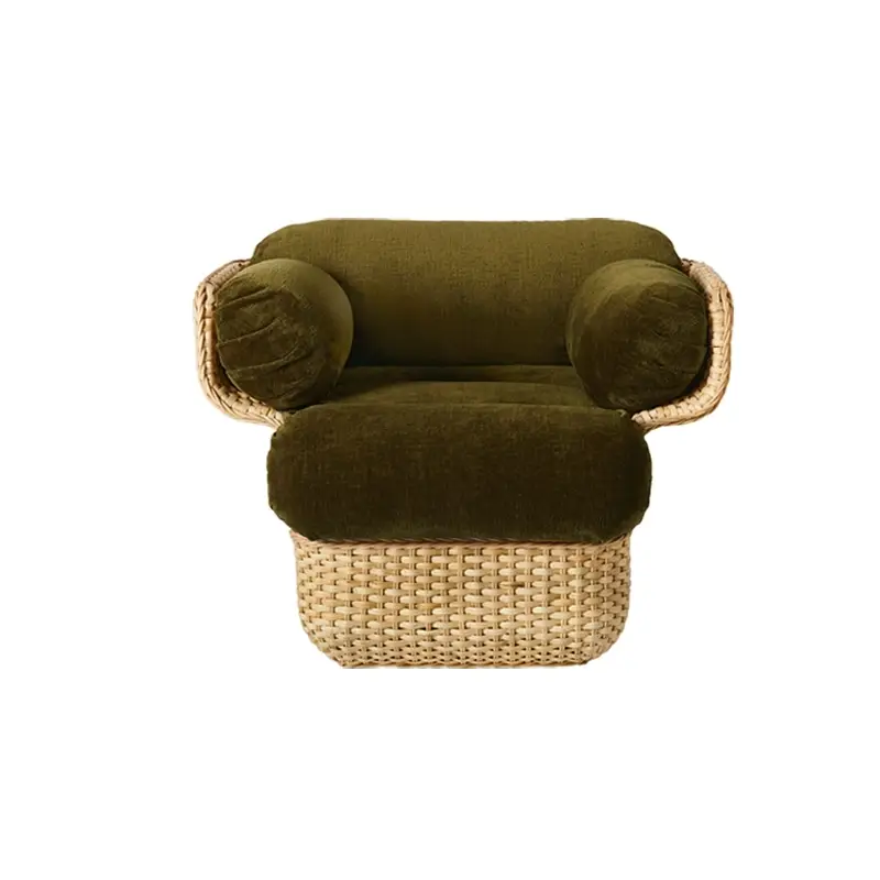 Easy chair BASKET LOUNGE Mumble 40GUBI Prix Promo