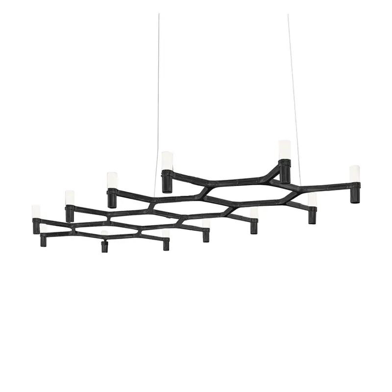 Suspension CROWN PLANA MAJOR NoirNEMO LIGHTING Achat Immédiat