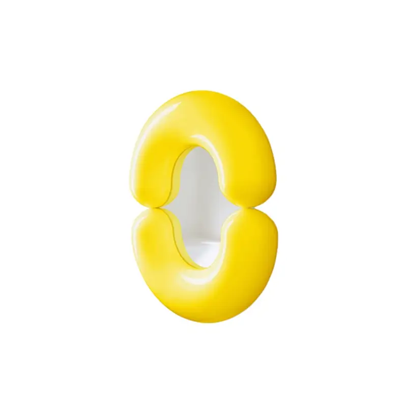 Miroir Miroir ZODIAC S JauneMOUSTACHE Offre Spéciale