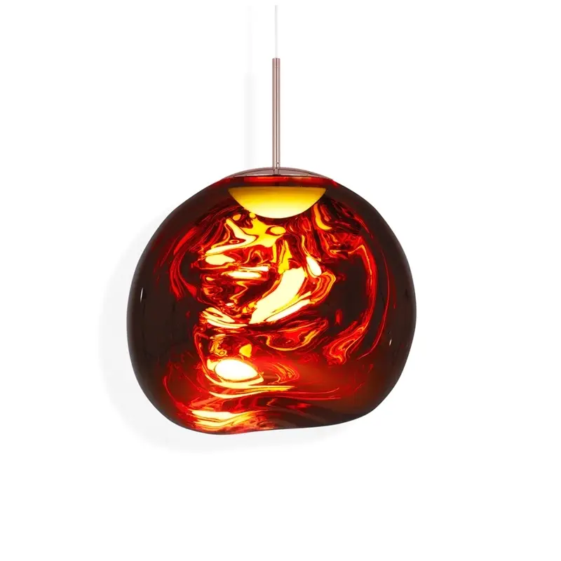 Suspension MELT LED CuivreTOM DIXON Soldes