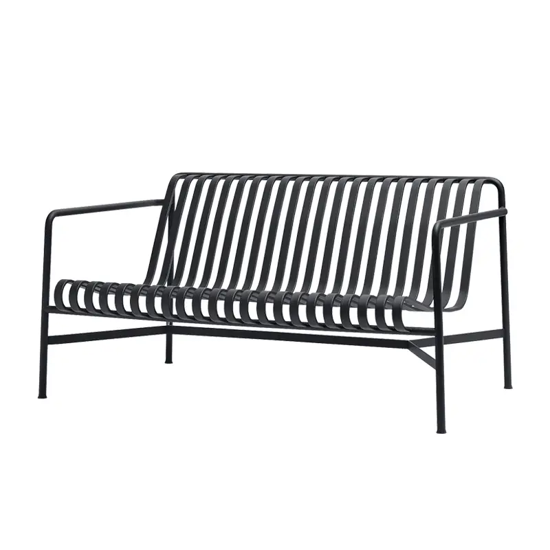Dernier Modèle Banc PALISSADE LOUNGE L139 AnthraciteHAY