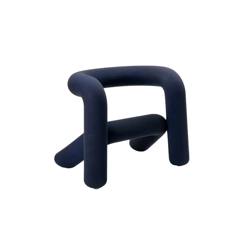 Certifié Fauteuil EXTRA BOLD Mélangé noir bleuMOUSTACHE