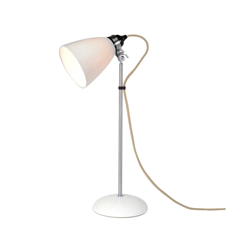 Desk Lamp HECTOR DOME Medium WhiteORIGINAL BTC Haute Qualité