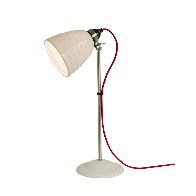 Desk Lamp HECTOR BIBENDUM White Red cordORIGINAL BTC Retour Gratuit