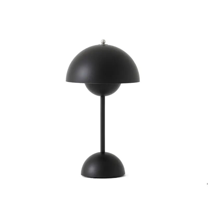 Table Lamp FLOWERPOT VP9 Wireless Matt BlackAND TRADITION Retour Gratuit