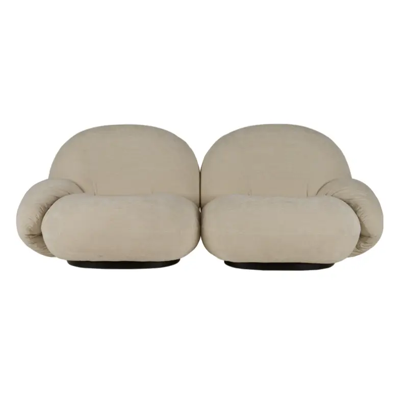 Nouvel Arrivage Canapé PACHA 2 places avec accoudoirs Belsuede 007 avorioGUBI