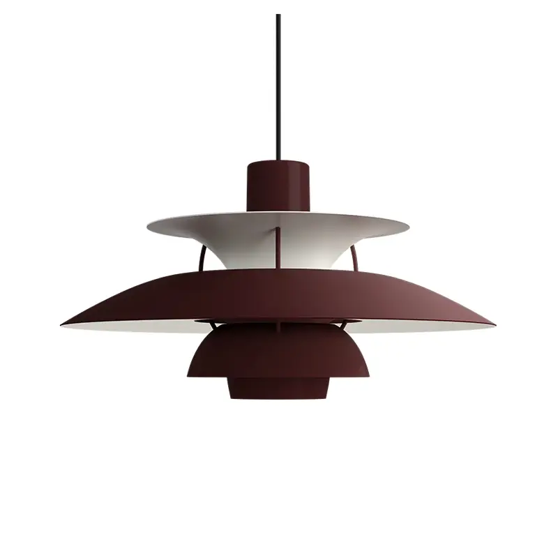 Suspension PH 5 Monochrome BurgundyLOUIS POULSEN Nouveauté