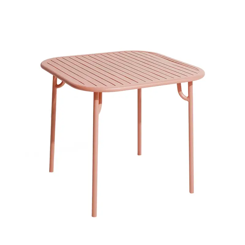 Table extérieure WEEK-END 85x85 RosePETITE FRITURE Must-Have