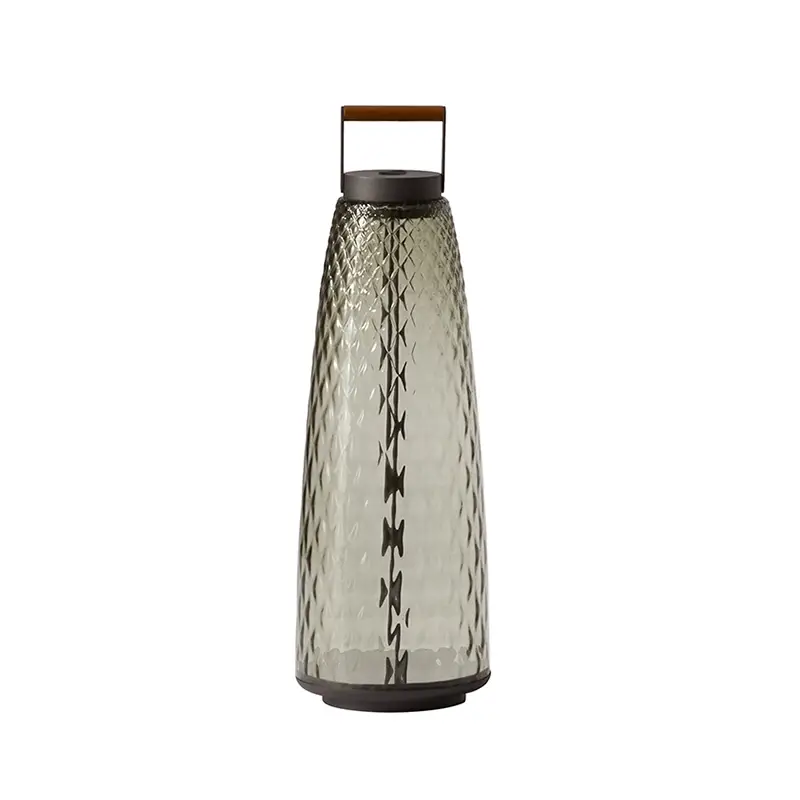 Must-Have Luminaire extérieur Lampe rechargeable SINGAPORE SLING OUTDOOR Verre fuméCASSINA