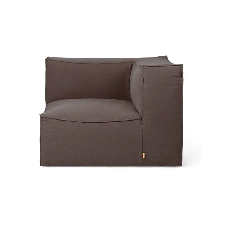 Canapé CATENA module d'angle L200 MarronFERM LIVING Meilleure Vente
