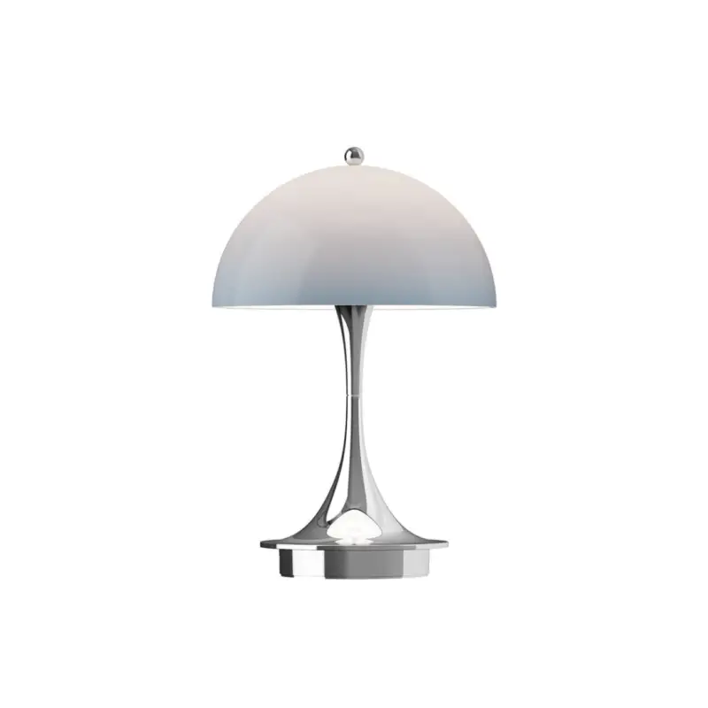 Haute Qualité Lampe sans fil PANTHELLA 160 PORTABLE V3 Gris bleu opale/ chromeLOUIS POULSEN