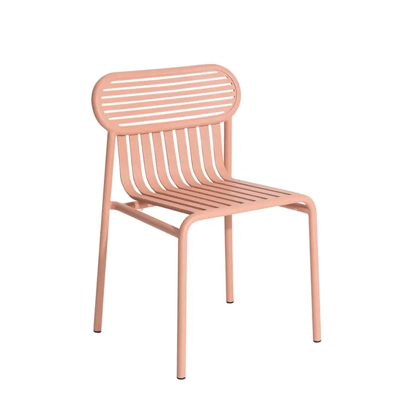 Outdoor Chair and Small Lounge Chair WEEK-END PinkPETITE FRITURE Pas Cher