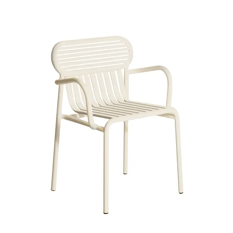 Achat Immédiat Outdoor Chair and Small Lounge Chair WEEK-END IvoryPETITE FRITURE