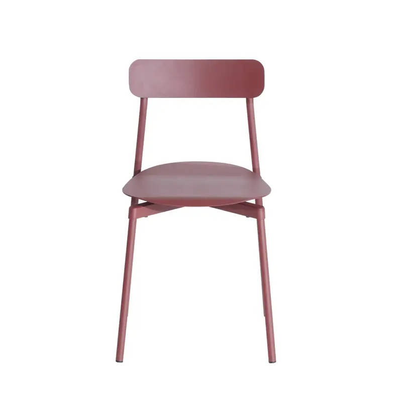 Dining Chair FROMME Rouge brunPETITE FRITURE Offre Du Jour