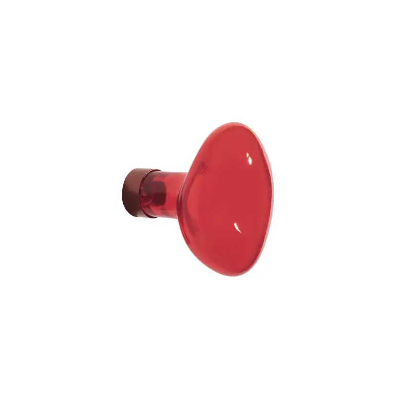 Wall Hook BUBBLE Coat hook small VermilionPETITE FRITURE Produit De Marque