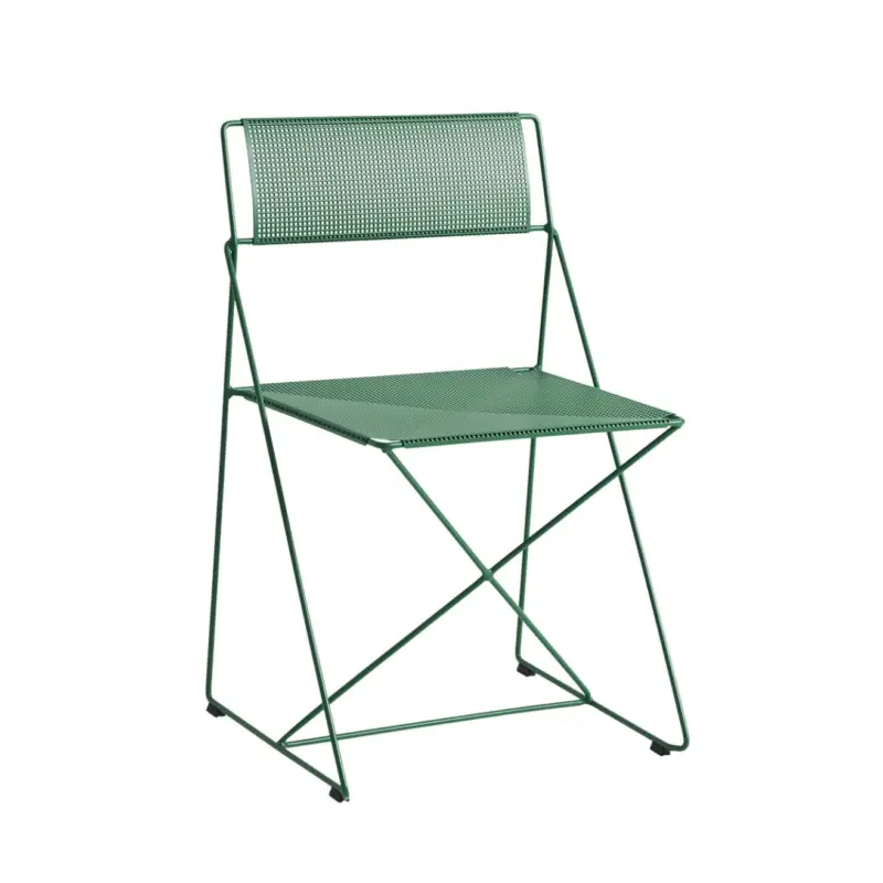 Meilleur Choix Outdoor Chair and Small Lounge Chair X-LINE leek greenHAY