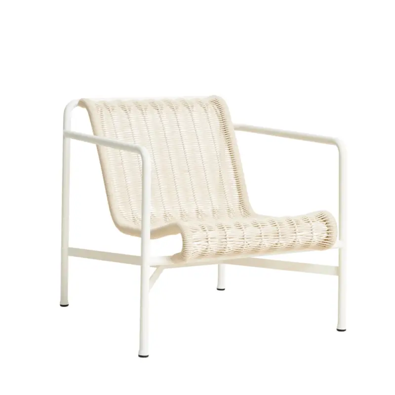 Fauteuil extérieur Fauteuil PALISSADE CORD Blanc CrèmeHAY Expédié Aujourd'hui