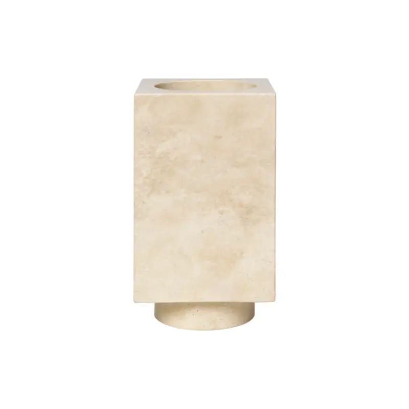 Meilleur Prix Vase HEW TravertineFERM LIVING