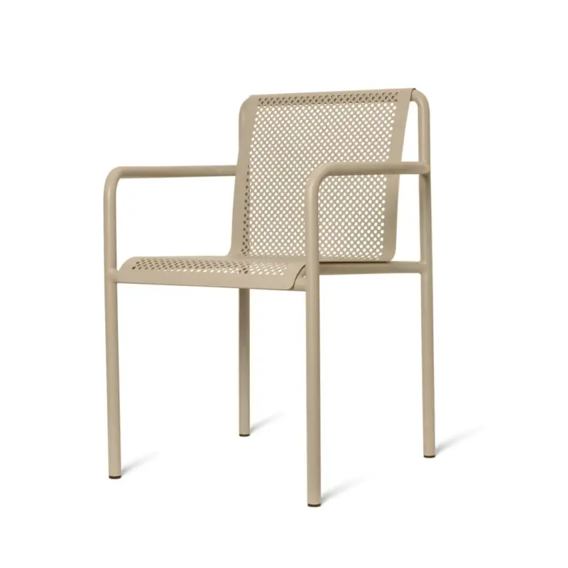 Paiement Sécurisé Chaise extérieure DAPPLE avec accoudoirs CachemireFERM LIVING
