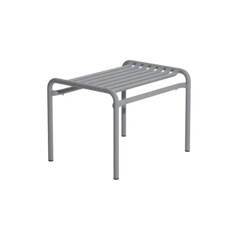 Tabouret extérieur WEEK-END repose-pieds Gris PierrePETITE FRITURE Certifié