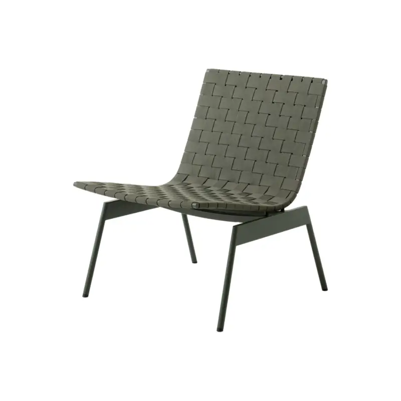 Outdoor Lounge Chair VILLE AV44 Bronzed GreenAND TRADITION Achat Immédiat