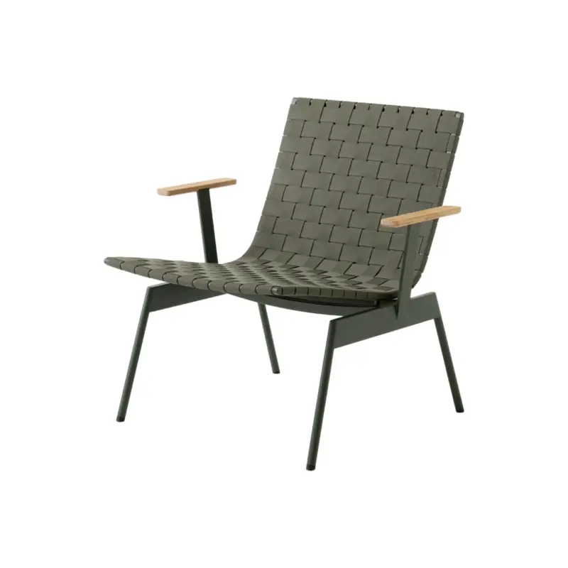 Populaire Fauteuil extérieur VILLE AV45 avec accoudoirs Vert BronzeAND TRADITION