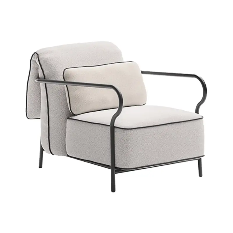 Remise Outdoor Lounge Chair SALO Graphite/ NuvolaUNOPIÙ