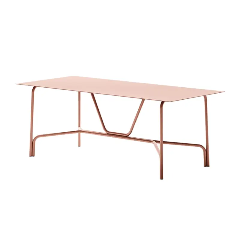Outdoor Table SALO L 203 TerracottaUNOPIÙ Solde